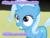 Size: 1200x900 | Tagged: safe, artist:evil-dec0y, trixie, pony, comic:trixie vs., comic:trixie vs. the moon, g4, age regression, female, filly, filly trixie, moon, solo, younger