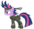 Size: 6000x5200 | Tagged: safe, artist:mrlolcats17, twilight sparkle, pony, unicorn, g4, absurd resolution, clothes, female, future twilight, gritted teeth, hooves, horn, knife, konami, mare, metal gear, metal gear solid 3, naked snake, simple background, snake eater, solid sparkle, solo, transparent background