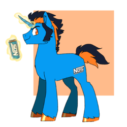 Size: 3500x3500 | Tagged: safe, artist:fannytastical, oc, oc only, pony, unicorn, high res, magic, nos, solo