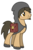 Size: 1400x2100 | Tagged: safe, artist:realgamerkitten, oc, oc only, oc:wild ace, earth pony, pony, cloak, clothes, male, saddle bag, simple background, solo, stallion, transparent background