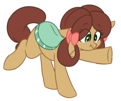 Size: 4074x3408 | Tagged: safe, artist:chub-wub, yona, pony, g4, she's all yak, cute, eye clipping through hair, female, ponified, pony yona, scrunchy face, simple background, solo, species swap, transparent background, yonadorable