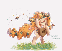 Size: 1200x1000 | Tagged: safe, artist:roya, pear butter, earth pony, pony, g4, female, mare, solo