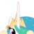 Size: 10000x10000 | Tagged: safe, artist:ace play, part of a set, princess celestia, alicorn, pony, g4, absurd resolution, crown, cute, cutelestia, female, hair over one eye, jewelry, mrkat7214's "i see you" pony, peekaboo, peeking, regalia, sillestia, silly, silly pony, simple background, solo, soon, transparent background, vector