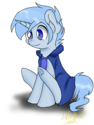 Size: 768x1024 | Tagged: safe, artist:melobeat, oc, oc only, oc:pony.voltexpixel.com, pony, cute, happy, smiling, solo