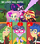 Size: 1280x1436 | Tagged: safe, artist:themexicanpunisher, edit, flash sentry, fluttershy, microchips, sandalwood, sci-twi, sunset shimmer, twilight sparkle, a banner day, equestria girls, festival filters, g4, spoiler:eqg series (season 2), argument in the comments, blushing, female, geode of telekinesis, graveyard of comments, magical geodes, male, microlight, sandalshy, ship:flashimmer, shipping, shipping domino, straight