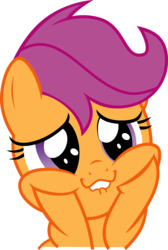 Size: 6500x9670 | Tagged: safe, artist:n0kkun, scootaloo, pony, g4, the washouts (episode), cute, cutealoo, female, simple background, solo, t8, transparent background