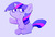 Size: 1280x876 | Tagged: safe, artist:swerve-art, twilight sparkle, pony, unicorn, g4, cute, female, gray background, no pupils, simple background, sitting, solo, twiabetes, unicorn twilight