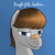 Size: 750x750 | Tagged: safe, artist:marikaefer, oc, oc only, oc:fuselight, pegasus, pony, ask flitter and cloudchaser, alternate hairstyle, justin bieber, male, solo, stallion