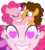 Size: 852x955 | Tagged: safe, artist:mlpfan3991, cheese sandwich, pinkie pie, coinky-dink world, eqg summertime shorts, equestria girls, g4, female, heart, heart eyes, male, meme, pinkie's eyes, ship:cheesepie, shipping, shipping domino, straight, wingding eyes