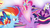 Size: 1280x720 | Tagged: safe, screencap, applejack, pinkie pie, rainbow dash, rarity, twilight sparkle, alicorn, pony, g4, twilight's kingdom, confrontation, flowing mane, rainbow power, twilight sparkle (alicorn)