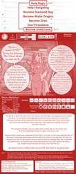 Size: 1000x2268 | Tagged: safe, artist:vavacung, oc, changeling, comic:the adventure logs of young queen, changeling oc, comic, offscreen character
