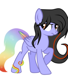 Size: 845x945 | Tagged: safe, artist:applerougi, oc, oc only, oc:strong light, pegasus, pony, female, mare, simple background, solo, transparent background