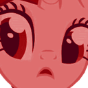 Size: 128x128 | Tagged: safe, rarity, pony, g4, angry, frown