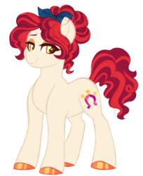 Size: 2442x3000 | Tagged: safe, artist:azure-art-wave, oc, oc only, oc:antoinette polish, earth pony, pony, eyeshadow, female, high res, makeup, mare, offspring, parent:prince blueblood, parent:suri polomare, simple background, solo, transparent background