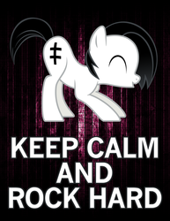 Size: 2550x3300 | Tagged: safe, artist:marelynmayhem, earth pony, pony, high res, marelyn manson, marilyn manson, ponified, poster, white