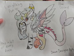 Size: 4160x3120 | Tagged: safe, artist:dawn-designs-art, oc, oc only, alicorn, bat pony, changeling, draconequus, dragon, earth pony, griffon, kirin, minotaur, pegasus, pony, sea pony, unicorn, zebra, female, mare, solo