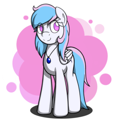 Size: 1499x1499 | Tagged: safe, artist:eisky, artist:frenchfreis, oc, oc only, oc:starburn, pegasus, pony, jewelry, necklace, simple background, smiling, transparent background, wings