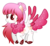 Size: 1280x1187 | Tagged: safe, artist:mintoria, oc, oc only, oc:buttercream, pegasus, pony, chest fluff, female, mare, simple background, solo, transparent background, two toned wings, wings