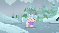 Size: 1920x1080 | Tagged: safe, screencap, cozy glow, pegasus, pony, frenemies (episode), g4, my little pony: friendship is magic, clothes, female, filly, pure concentrated unfiltered evil of the utmost potency, pure unfiltered evil, solo, teary eyes, wavy mouth