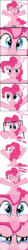 Size: 2000x18000 | Tagged: safe, artist:ace play, pinkie pie, pony, g4, blushing, breaking the fourth wall, bronybait, comic, crying, cute, diapinkes, dilated pupils, female, hug, pinkie being pinkie, sad, sadorable, simple background, solo, talking to viewer, teary eyes, transparent background, wavy mouth