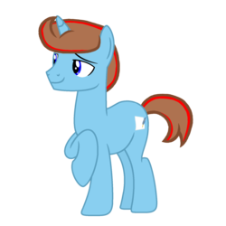 Size: 1536x1536 | Tagged: safe, artist:motownwarrior01, oc, oc:willy, pony, unicorn, commissioner:bigonionbean, original character do not steal, ponified