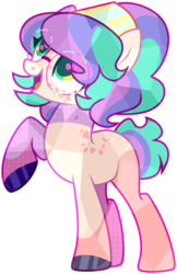 Size: 1280x1974 | Tagged: safe, artist:daydreamprince, oc, oc only, earth pony, pony, base used, female, glasses, mare, raised hoof, simple background, solo, transparent background