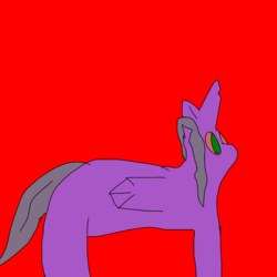 Size: 1000x1000 | Tagged: safe, artist:mylittlebicks, original species, 1000 hours in ms paint, evil grin, grin, heallven pony, nightmare fuel, smiling