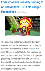 Size: 717x1122 | Tagged: safe, sunset shimmer, equestria daily, epic fails, equestria girls, g4, my little pony equestria girls: summertime shorts, end of ponies, sethisto, the end of equestria girls