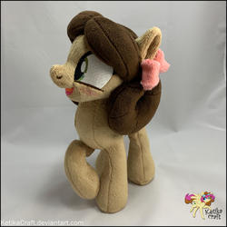 Size: 900x900 | Tagged: safe, artist:ketika, yona, pony, g4, she's all yak, irl, photo, plushie, ponified, pony yona, solo, species swap