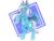 Size: 2250x1688 | Tagged: safe, artist:bnkthecreator, oc, oc:fleurbelle, alicorn, pony, adorabelle, alicorn oc, bow, cute, female, hair bow, happy, mare, ocbetes, solo, standing, yellow eyes