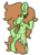 Size: 650x900 | Tagged: safe, artist:threetwotwo32232, oc, oc only, oc:hot dog, earth pony, pony, anorexia, female, mare, solo