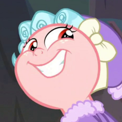 Size: 8888x8888 | Tagged: safe, screencap, cozy glow, pegasus, pony, frenemies (episode), g4, cozy glow is best facemaker, cropped, female, filly, slasher smile, solo