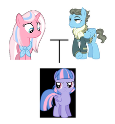 Size: 582x628 | Tagged: safe, clear sky, wind rider, wind sprint, pegasus, pony, common ground, g4, clearrider, family tree, headcanon