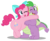 Size: 2000x1640 | Tagged: safe, artist:aleximusprime, pinkie pie, spike, dragon, earth pony, pony, g4, bow, chubby, cuddly, cute, diabetes, diapinkes, fat, fat spike, female, hug, huggable, male, mare, older, older pinkie pie, older spike, one eye closed, pudgy pie, simple background, transparent background, vector, winged spike, wings, wink
