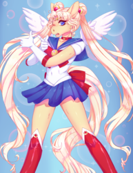 Size: 2550x3300 | Tagged: safe, artist:fernybee, anthro, clothes, crossover, female, high res, mare, ponified, sailor moon (series)