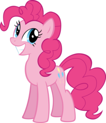 Size: 8800x10219 | Tagged: safe, artist:ace play, pinkie pie, earth pony, pony, g4, absurd resolution, cute, female, grin, mare, simple background, smiling, solo, transparent background, vector