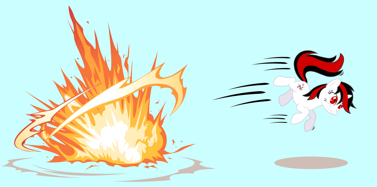 Pony Explodes #2049017 - safe, artist:draymanor57, derpibooru exclusive, oc, oc only ...