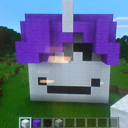 Size: 320x320 | Tagged: safe, rarity, pony, g4, minecraft