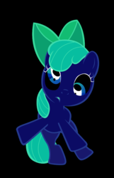 Size: 456x708 | Tagged: safe, artist:tardifice, edit, apple bloom, earth pony, pony, g4, cute, derp, dizzy, female, filly, inverted colors, solo, vector, wobbling