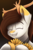 Size: 2160x3250 | Tagged: safe, artist:smowu, oc, oc only, deer pony, original species, pegasus, pony, bust, eyes closed, flower, high res, portrait, smiling, solo, sunflower