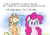 Size: 1280x896 | Tagged: safe, artist:heir-of-rick, applejack, pinkie pie, earth pony, pony, daily apple pony, g4, bucket, dialogue, duo, female, hidden cane, mare, open mouth, raised hoof