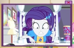 Size: 505x333 | Tagged: safe, screencap, rarity, equestria girls, festival looks, g4, my little pony equestria girls: better together, computer mouse, cropped, rarity's bedroom