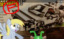 Size: 1193x720 | Tagged: safe, derpy hooves, pony, g4, just2good, lego, wat
