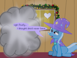 Size: 1200x900 | Tagged: safe, artist:evil-dec0y, trixie, pony, comic:trixie vs., comic:trixie vs. hearth's warming, g4