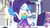 Size: 1336x752 | Tagged: safe, screencap, rarity, equestria girls, festival looks, g4, my little pony equestria girls: better together, bed, chair, clothes, computer mouse, dress, eyes closed, female, keyboard, lamp, mannequin, mirror, ponytail, rarity's bedroom, solo, webcam