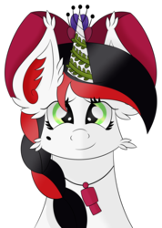 Size: 3298x4637 | Tagged: safe, artist:keksiarts, oc, oc only, oc:bloody herb, pony, unicorn, bust, clip studio paint, cute, digital art, drawing, female, gift art, high res, mare, simple background, solo, transparent background