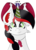 Size: 3298x4637 | Tagged: safe, artist:keksiarts, oc, oc only, oc:bloody herb, pony, unicorn, bust, clip studio paint, cute, digital art, drawing, female, gift art, high res, mare, simple background, solo, transparent background