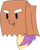 Size: 412x509 | Tagged: safe, artist:mrneo, oc, oc only, oc:paper bag, pony, :p, angry eyes, bust, cute, eyebrows, meme, ocbetes, paper, paper bag, portrait, simple background, solo, tongue out, transparent background