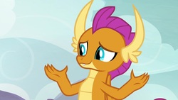 Size: 1920x1080 | Tagged: safe, screencap, smolder, dragon, g4, my little pony: friendship is magic, sweet and smoky, dragoness, female, solo