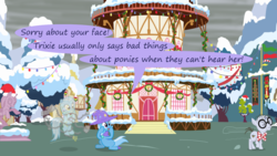 Size: 1280x720 | Tagged: safe, artist:evil-dec0y, trixie, oc, pony, comic:trixie vs., comic:trixie vs. hearth's warming, g4